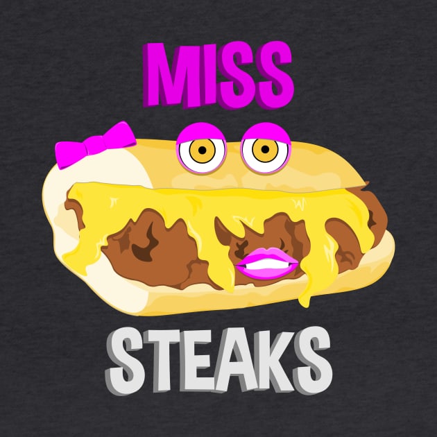 Miss Steaks by DansLogoShop